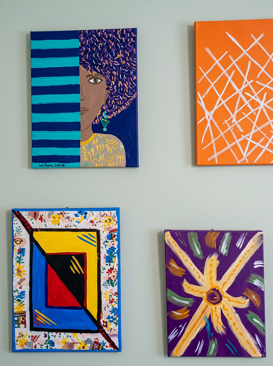 Bold strokes, brighter rooms.